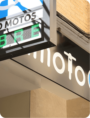 Acceso a parking exclusivo para motos MiMoto Parking